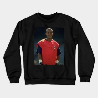 Manny Ramirez in Cleveland Guardians Crewneck Sweatshirt